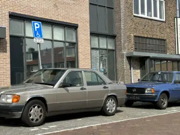 Замечено: Mercedes-Benz 190E и Opel Ascona